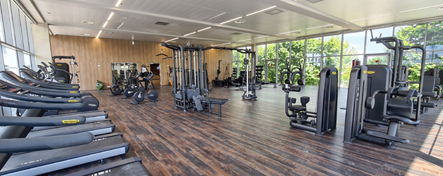 Salle de sport du campus ESMA Montpellier