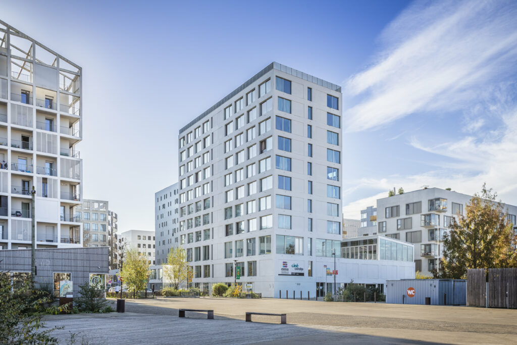 Vue extérieure du campus ESMA 3D de Nantes