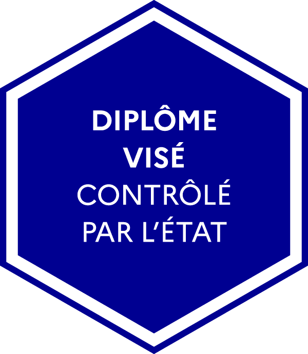 Logo deplome visé controlé par l'état