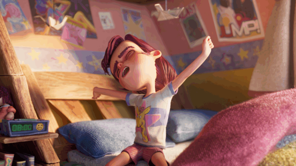 Personnage en animation 3D réalisé par un étudiant de l’ESMA 3D – Formation Cinéma d’Animation & Effets Spéciaux